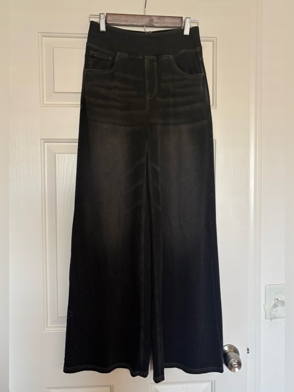 Halara Flex™ High Waisted Pockets Baggy Wide Leg Washed Casual Jeans✨NWOT Sz SP - Picture 9 of 10